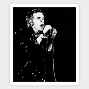 Johnny Rotten Sticker